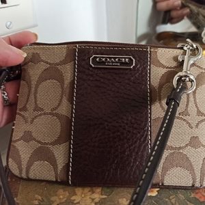 Coach wristlet
